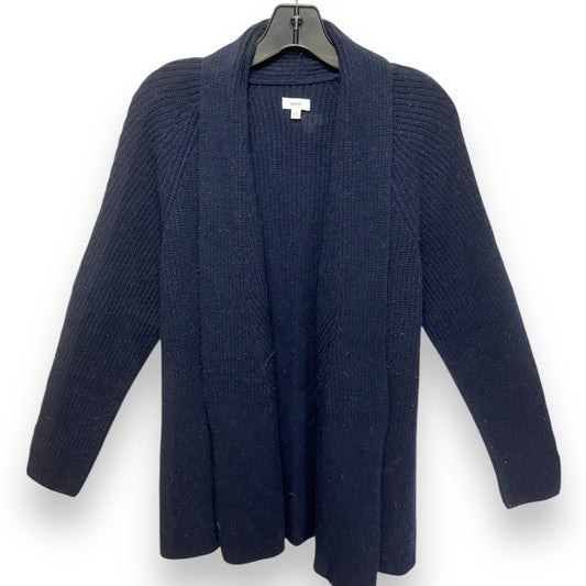 Sweater Cardigan By Vince In Blue, Size: M