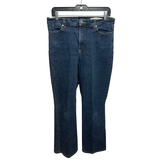 Jeans Boot Cut By Not Your Daughters Jeans In Blue Denim, Size: 12