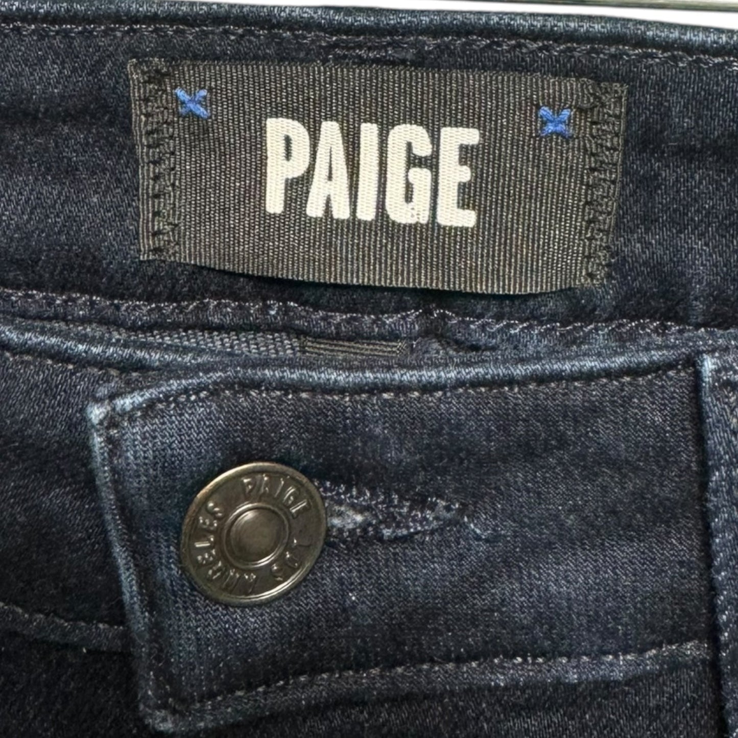 Skinny Jeans Designer By Paige In Blue Denim, Size: 2