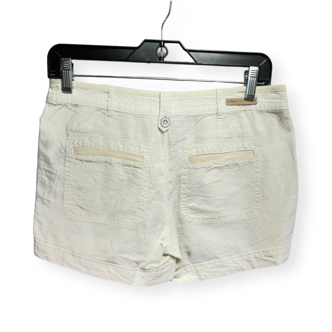 Linen Cream Shorts Pilcro, Size 2