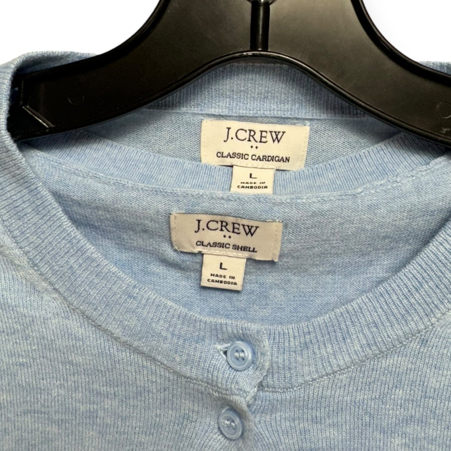 Sweater 2pc By J. Crew In Blue, Size: L