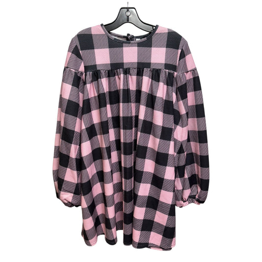 Top Long Sleeve By Asos In Plaid Pattern, Size: 12