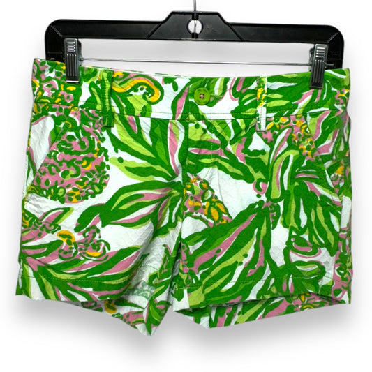 Shorts Designer By Lilly Pulitzer In Green, Size: 0