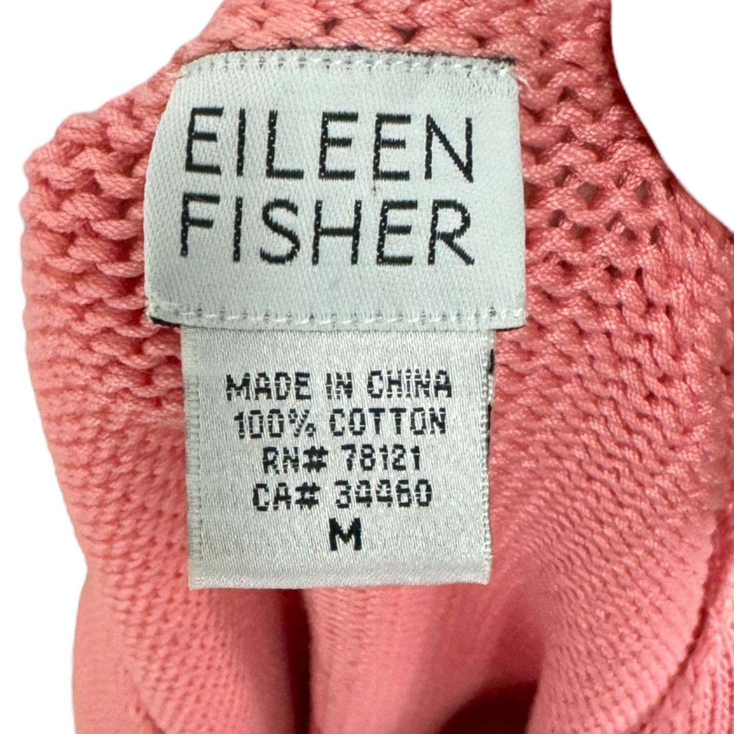 Sweater By Eileen Fisher In Pink, Size: M