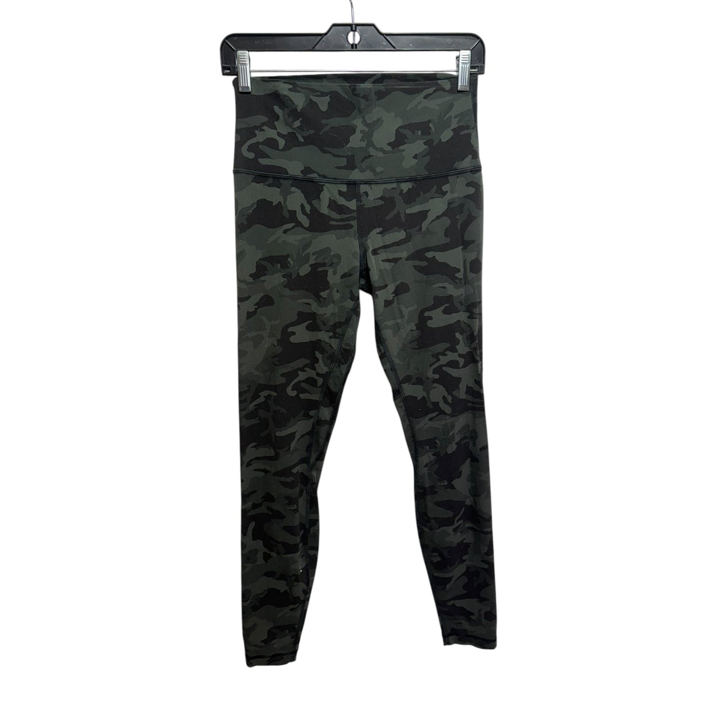 Athletic Leggings By Lululemon In Camouflage Print, Size: 8