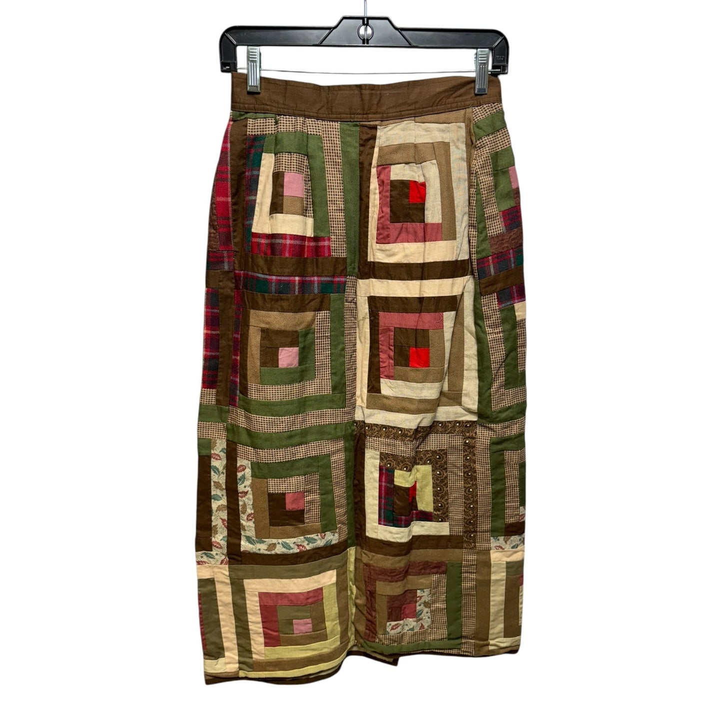 Quilted Skirt Maxi By Eddie Bauer In Multi-colored, Size: S