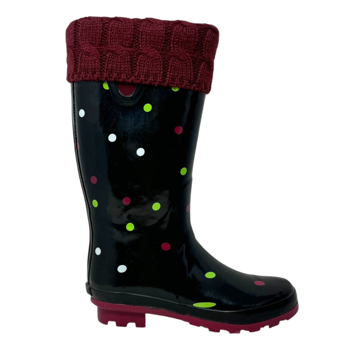 Rain Boots By Serra In Polkadot, Size: 8