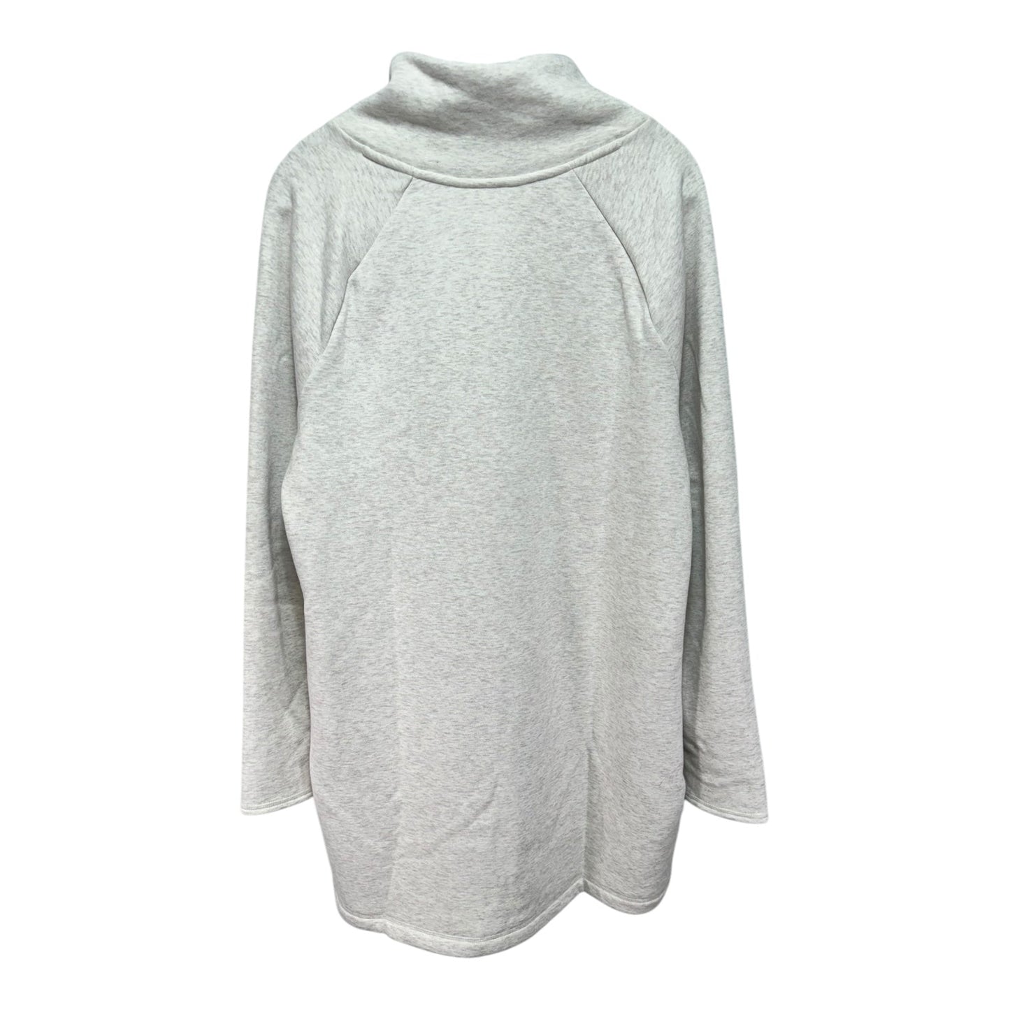 Athletic Sweatshirt By Athleta In Cream, Size: L