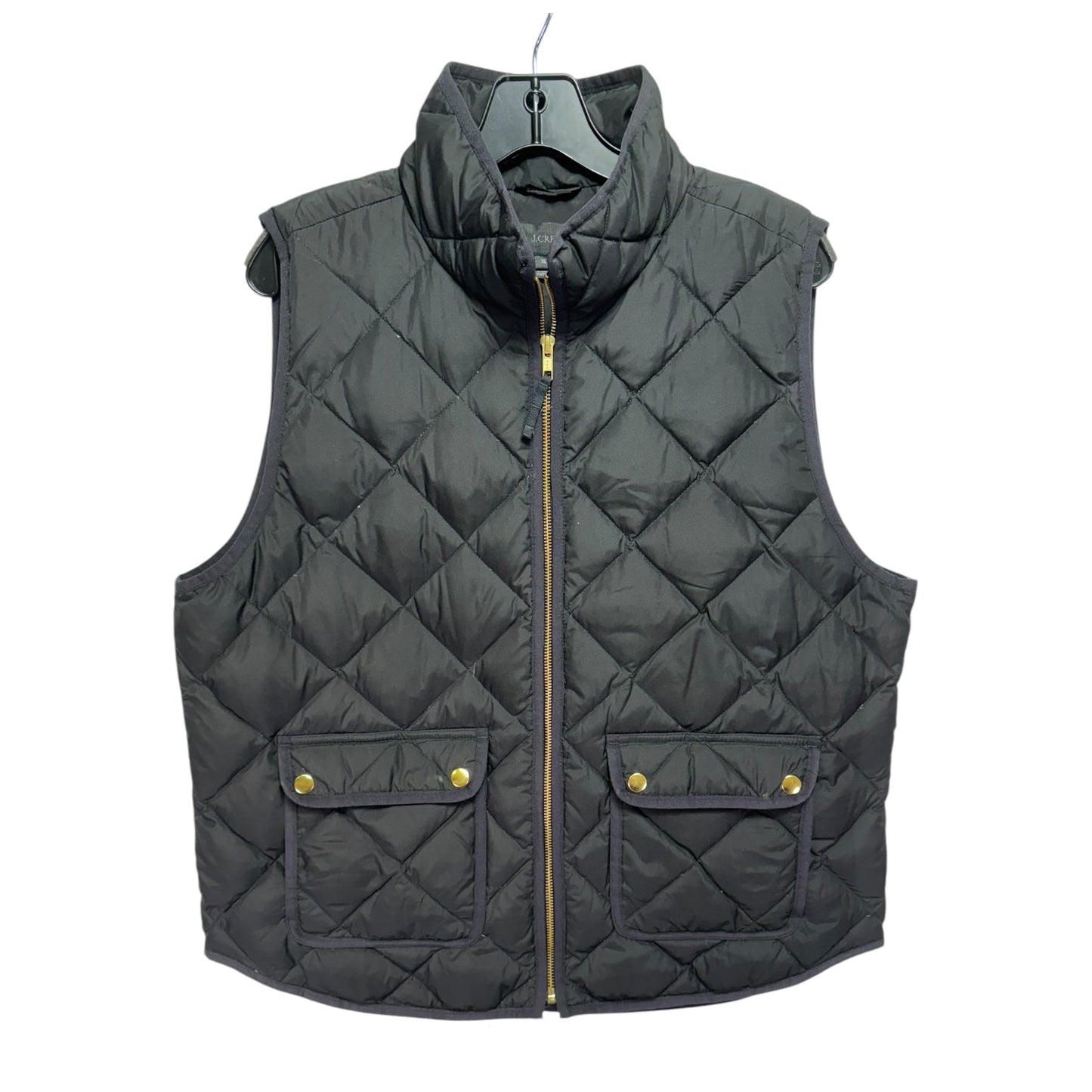 Down Vest Puffer & Quilted By J. Crew In Black, Size: Xl