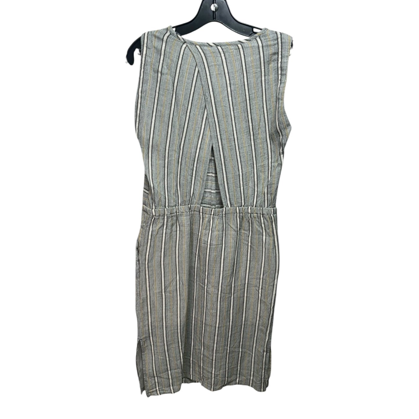 Dress Casual Midi By Prana In Striped Pattern, Size: Xs