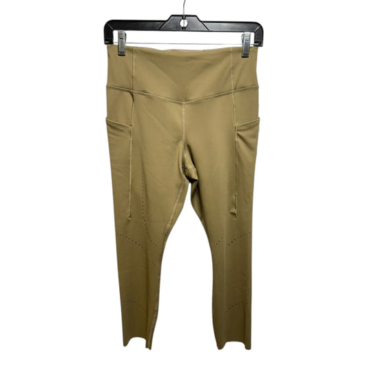 Athletic Capris By Brooks In Tan, Size: M