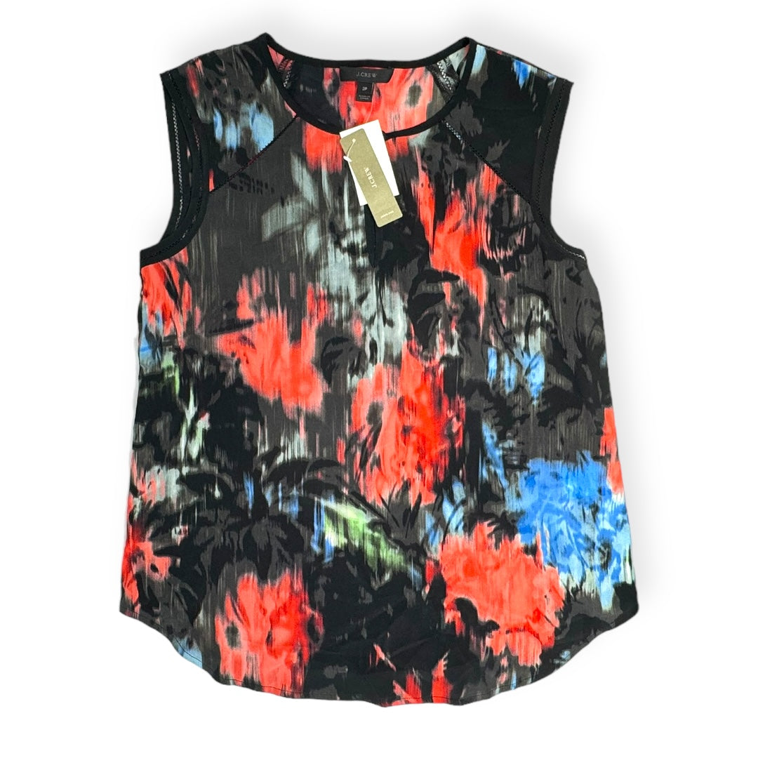 Multi-colored Top Sleeveless J. Crew, Size 2petite