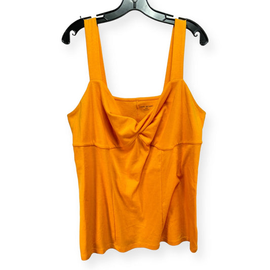 Orange Top Sleeveless Lane Bryant, Size 18