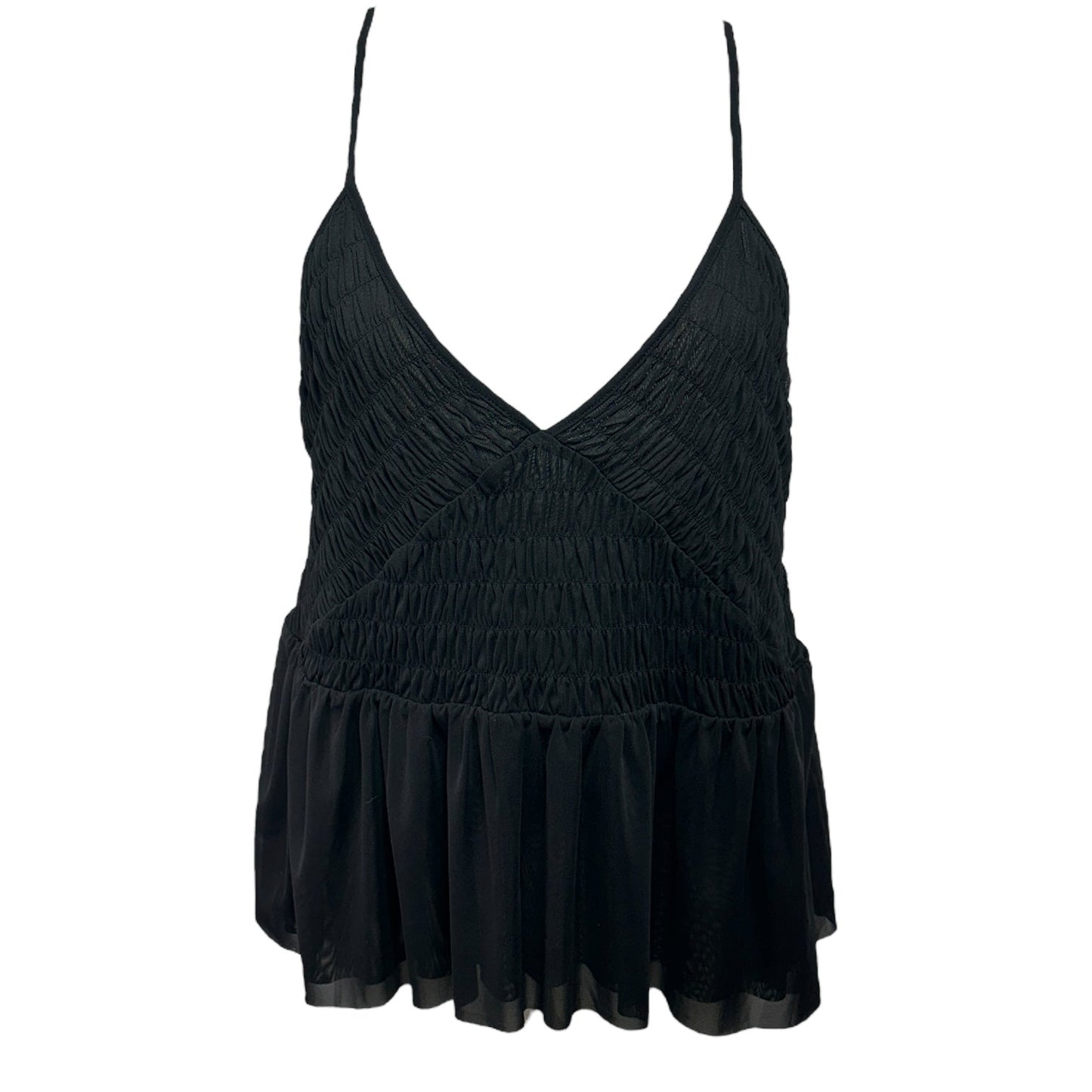 Mesh V-Neck Tank Anthropologie, Size 2X