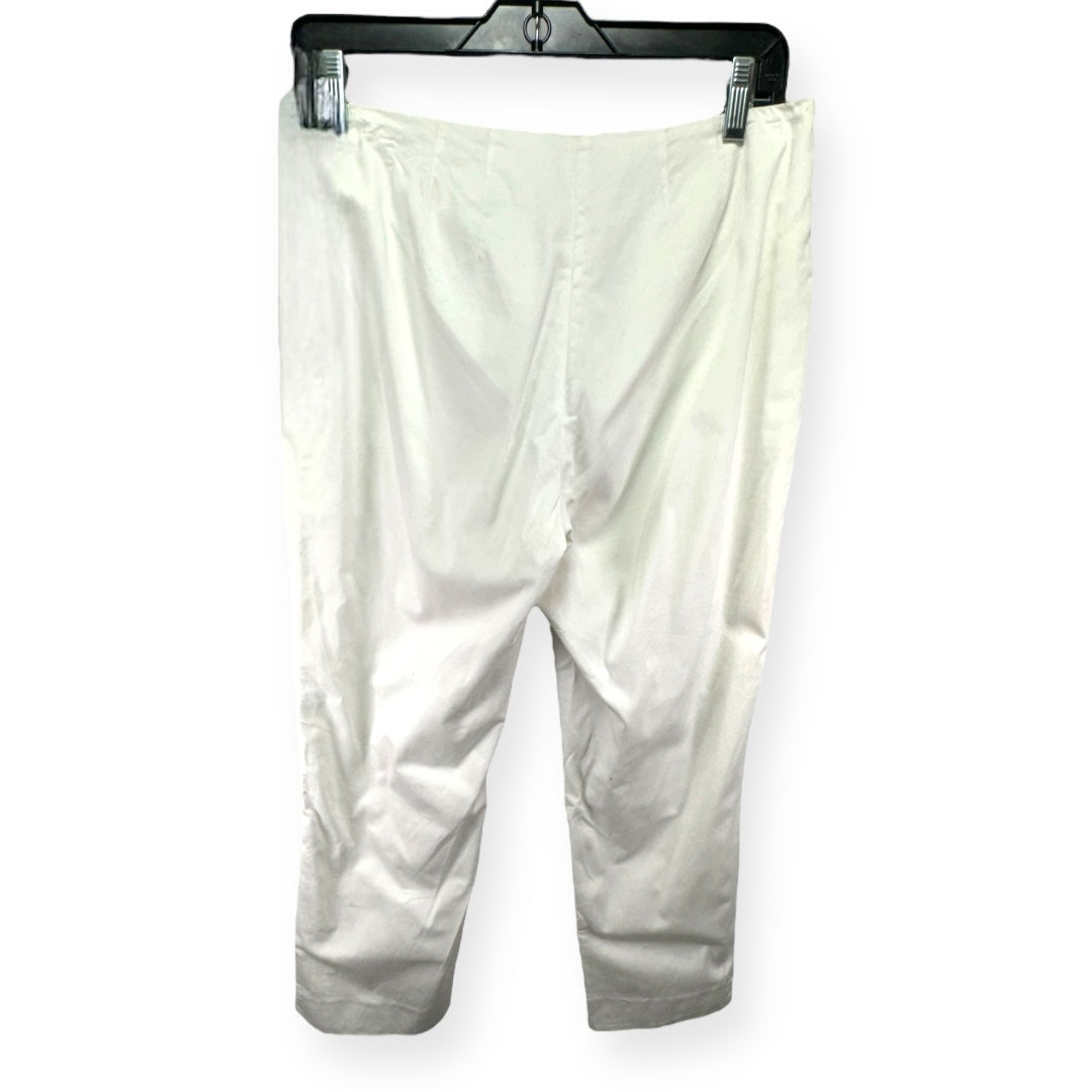 White Pants Designer St John Collection, Size 4