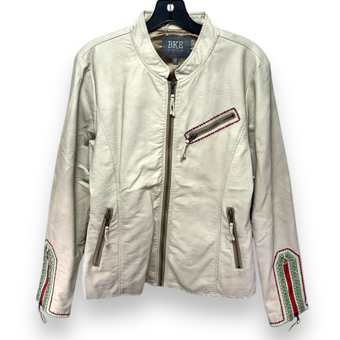 Jacket Other By Bke In Cream, Size: L