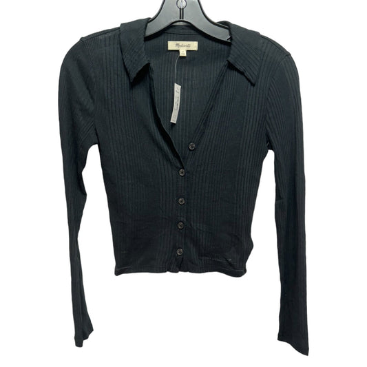 Top Long Sleeve By Madewell In Black, Size: S