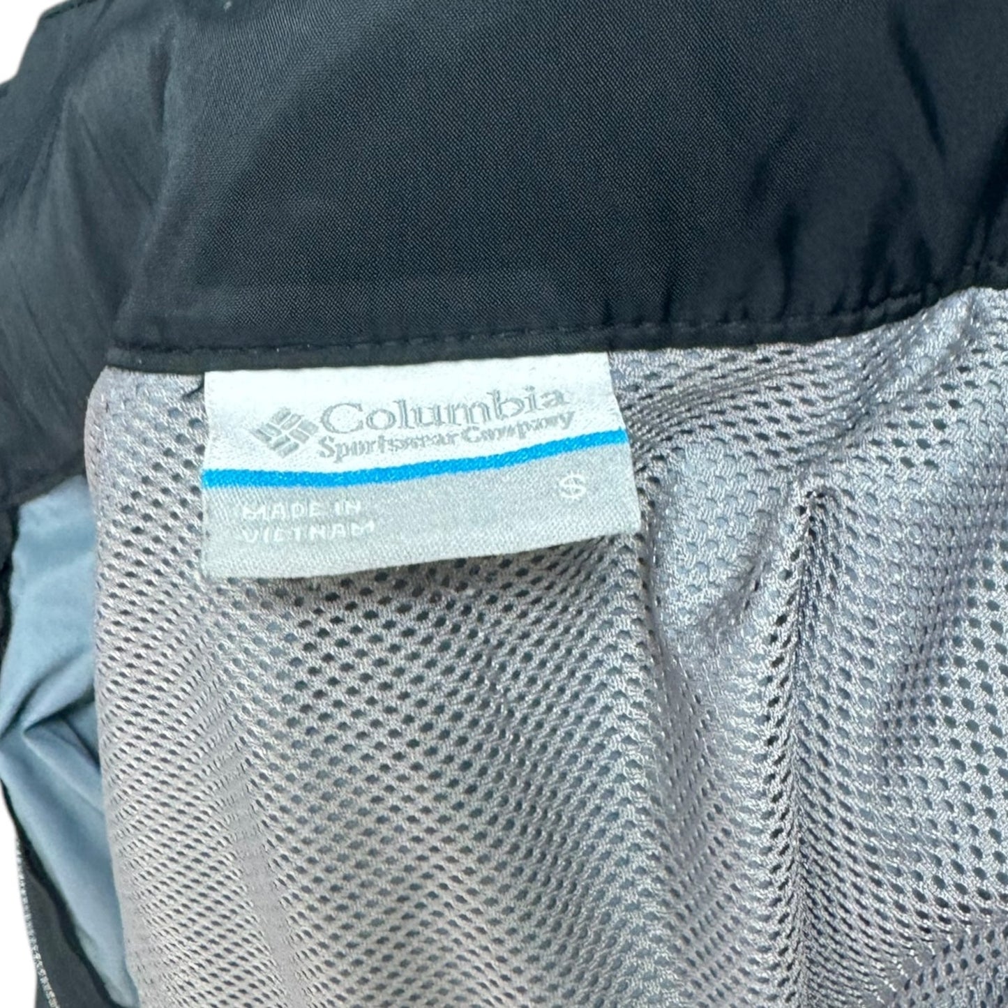 Jacket Windbreaker By Columbia In Black, Size: S