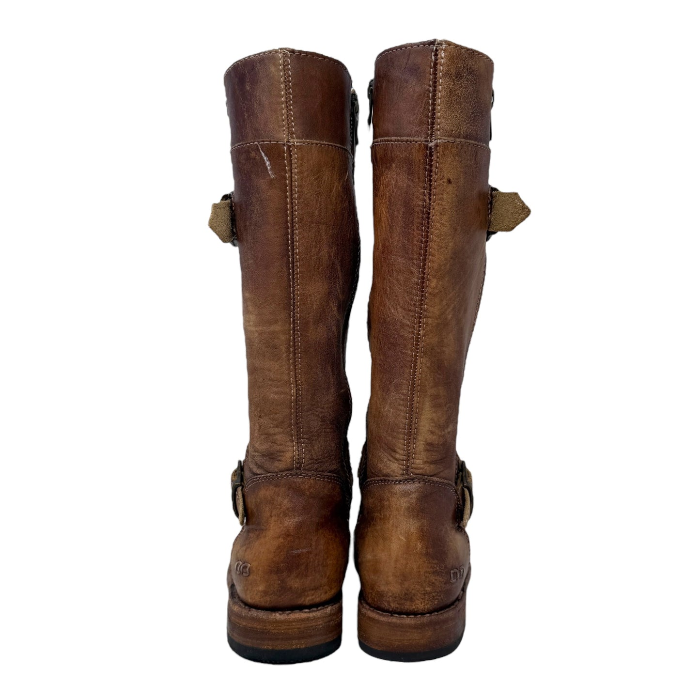 Gogo Leather Boots By Bed Stu In Tan, Size: 7.5