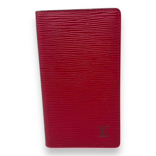 Epi Bifold Wallet Luxury Designer By Louis Vuitton, Size: Large