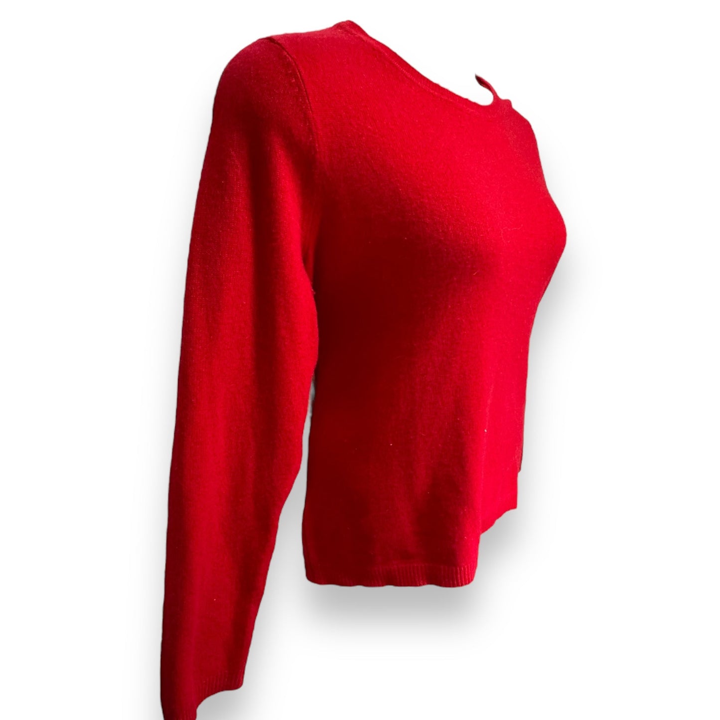 Sweater Cashmere By T Tahari In Red, Size: Xl