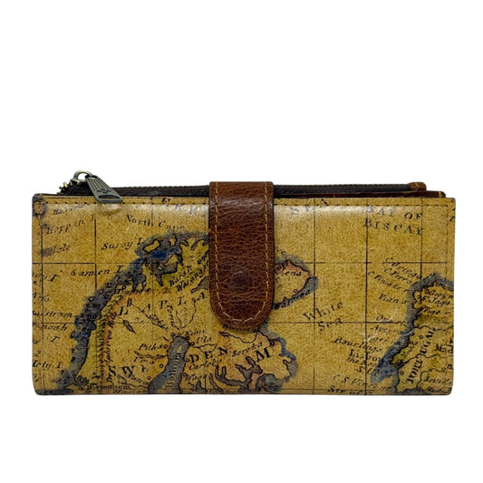 Nazari Wallet European Map Designer By Patricia Nash, Size: Medium