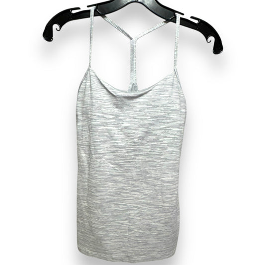 Athletic Tank Top By Lululemon In Grey, Size: 6