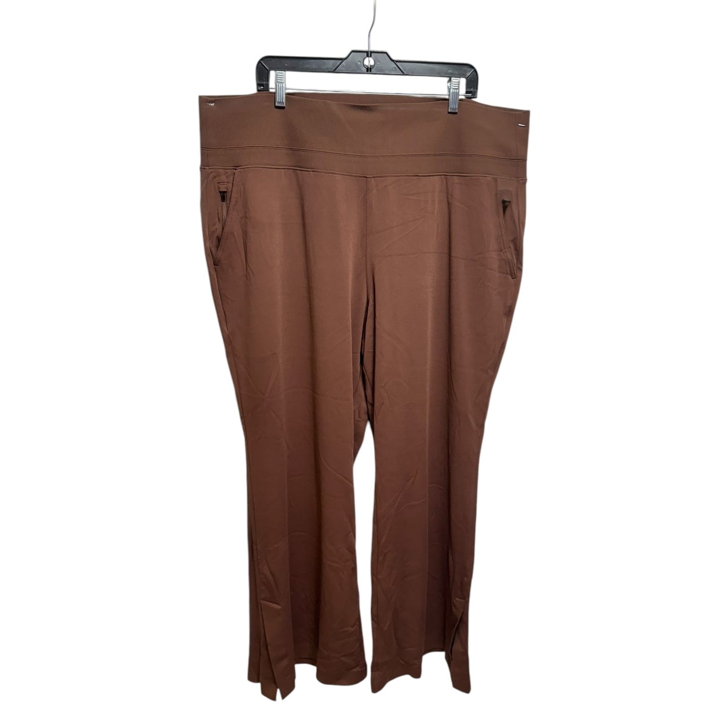 Athletic Pants By Athleta In Brown, Size: 2x