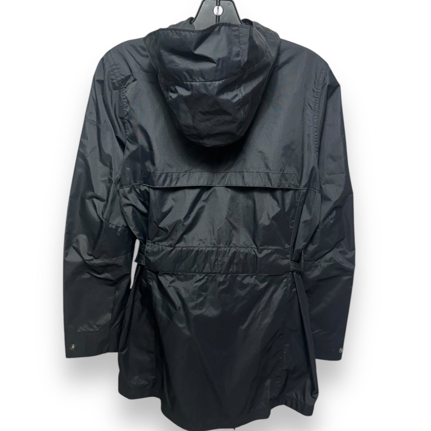 Coat Raincoat By Columbia In Black, Size: S