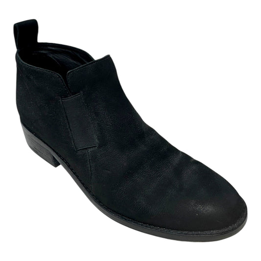 Mood Leather Chelsea Boots Ankle Flats By Eileen Fisher In Black, Size: 8