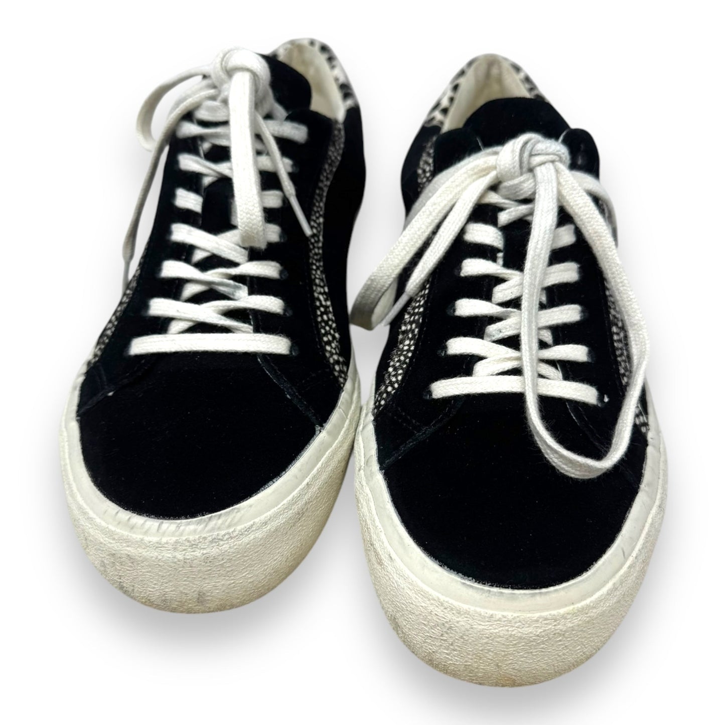 Shoes Sneakers By Madewell In Black & White, Size: 9.5