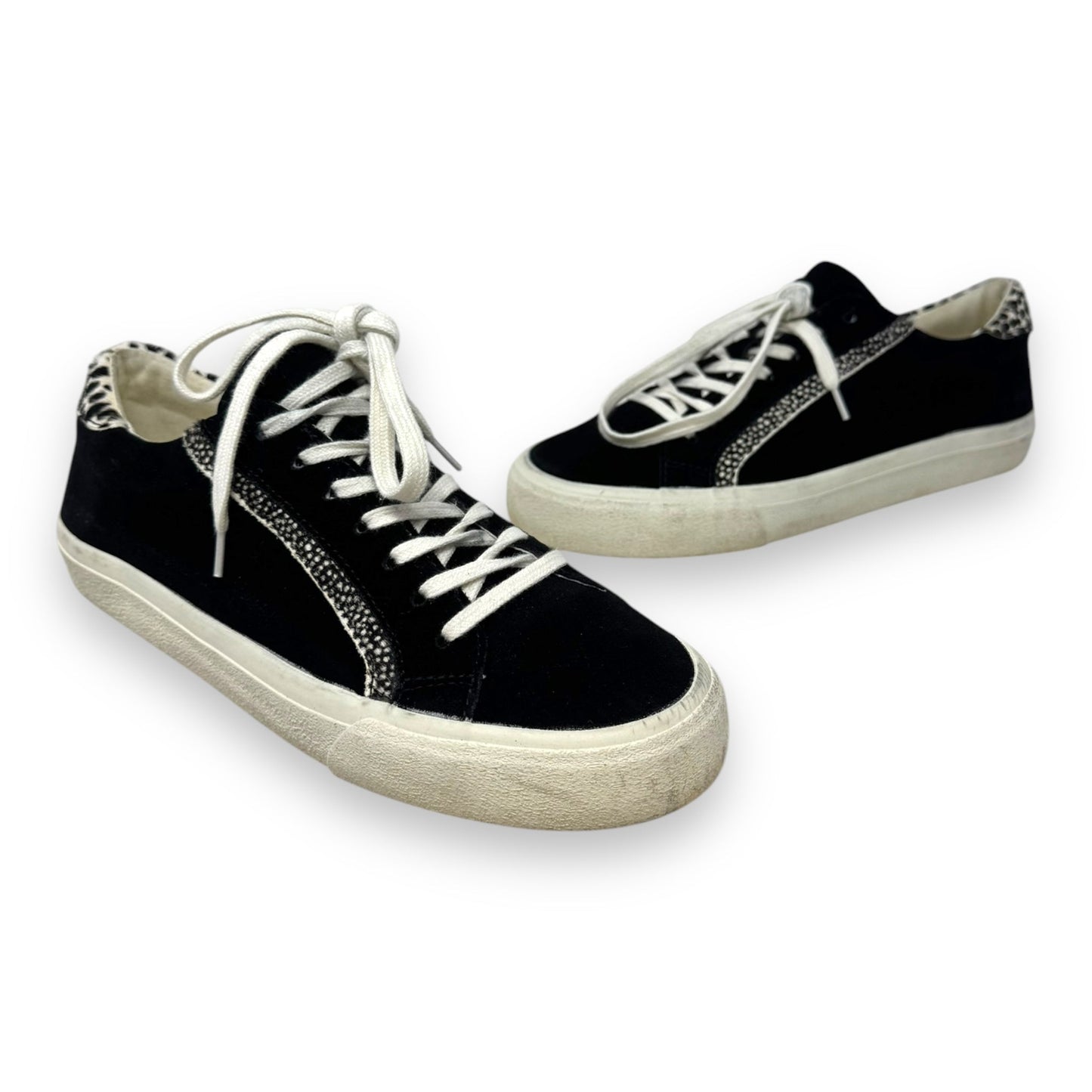 Shoes Sneakers By Madewell In Black & White, Size: 9.5