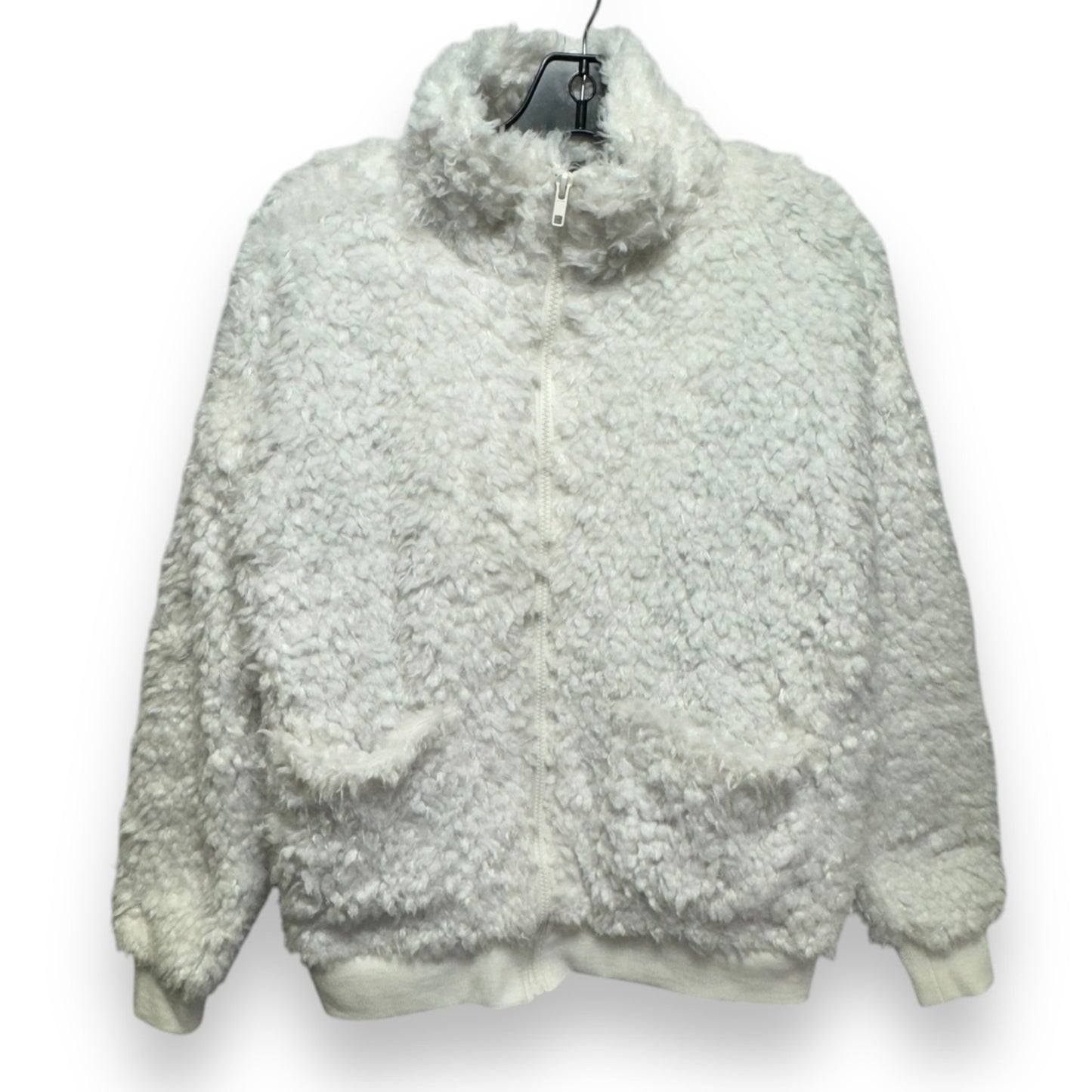 Jacket Faux Fur & Sherpa By p.j. salvage In Ivory, Size: M