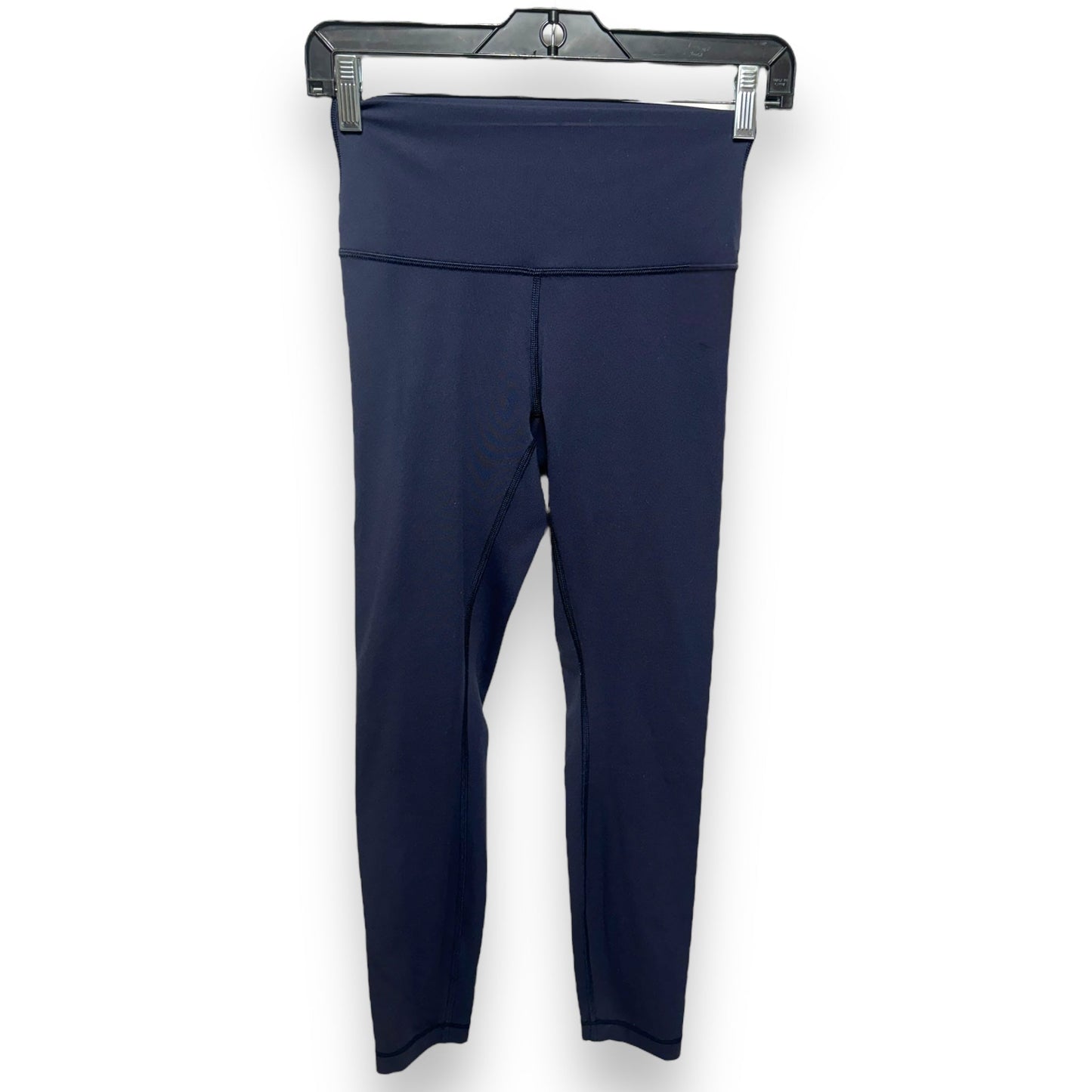 Athletic Leggings By Lululemon In Navy, Size: 4