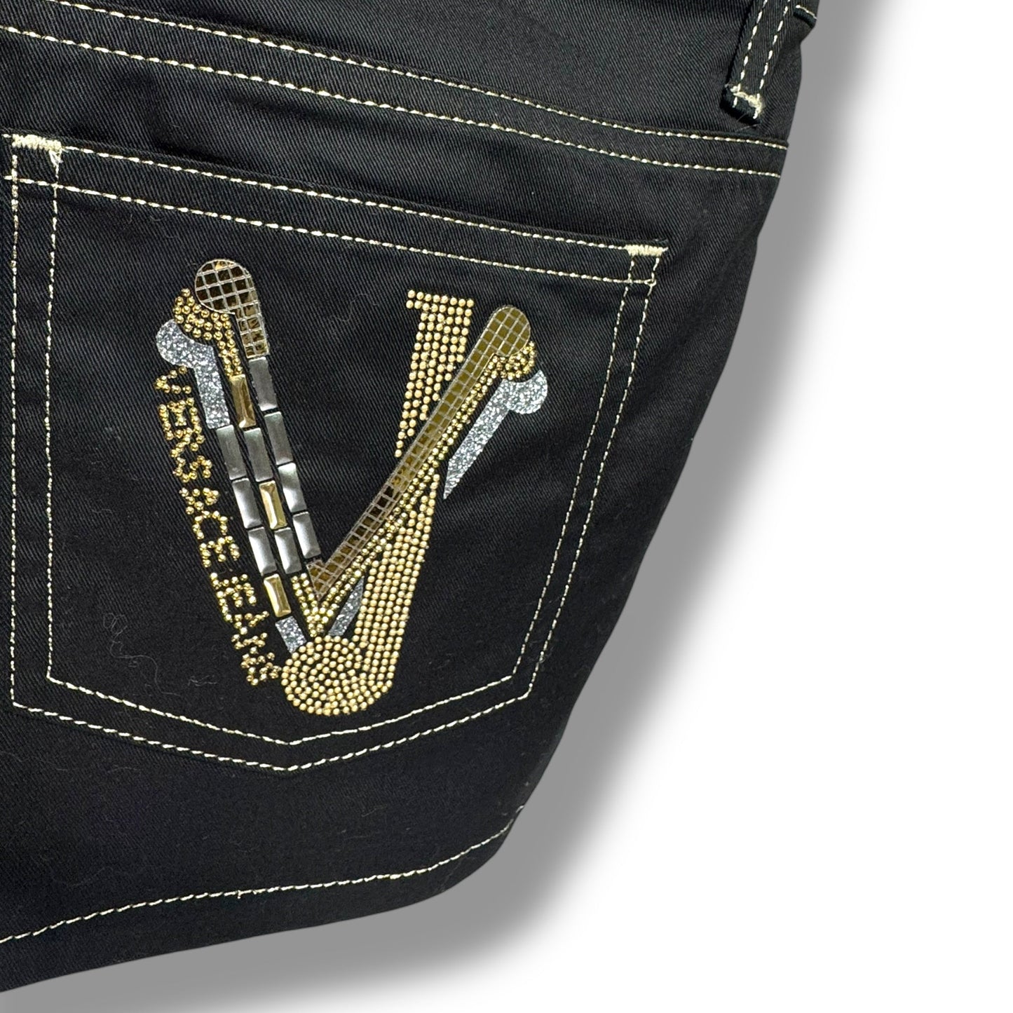 Shorts By versace jeans In Black, Size: 4