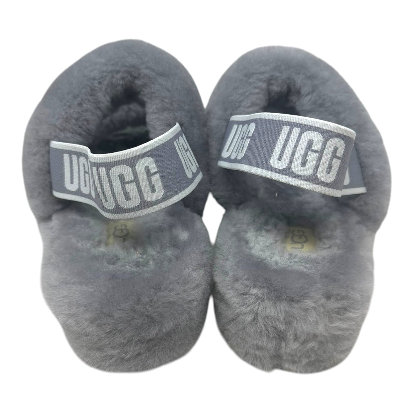 Oh Yeah Slingback Slides Slippers Designer By Ugg In Grey