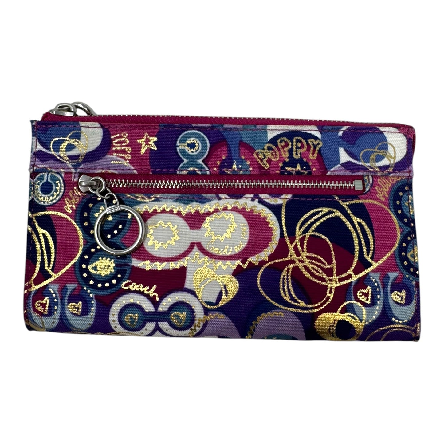 Poppy Wristlet Designer By Coach, Size: Medium