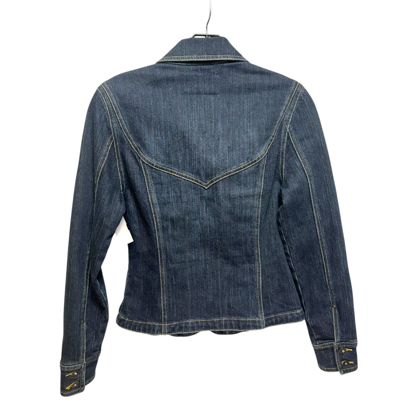 Jacket Denim By Live A Little In Blue Denim, Size: S