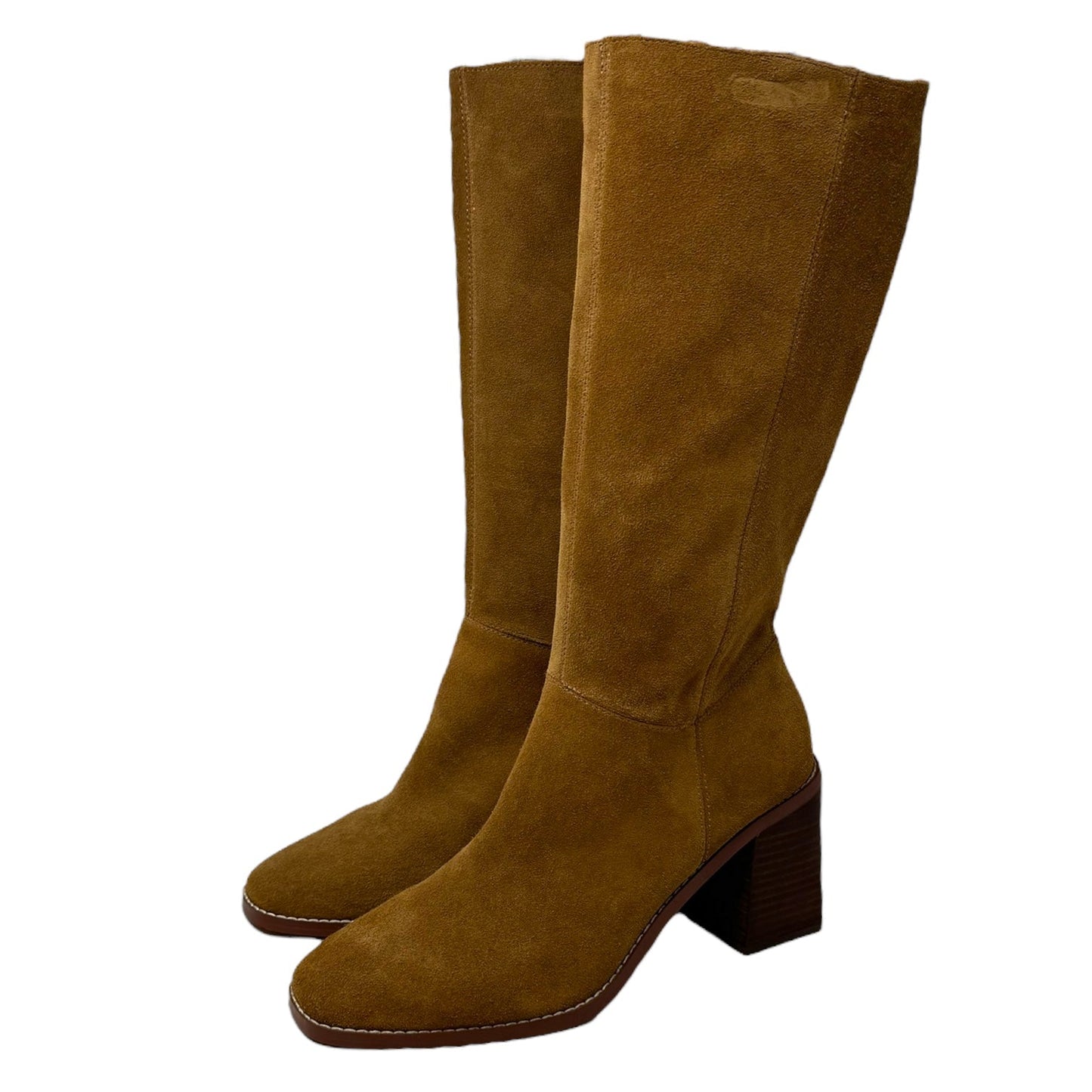 Ravvi Suede Boots By Crown Vintage In Tan, Size: 9.5