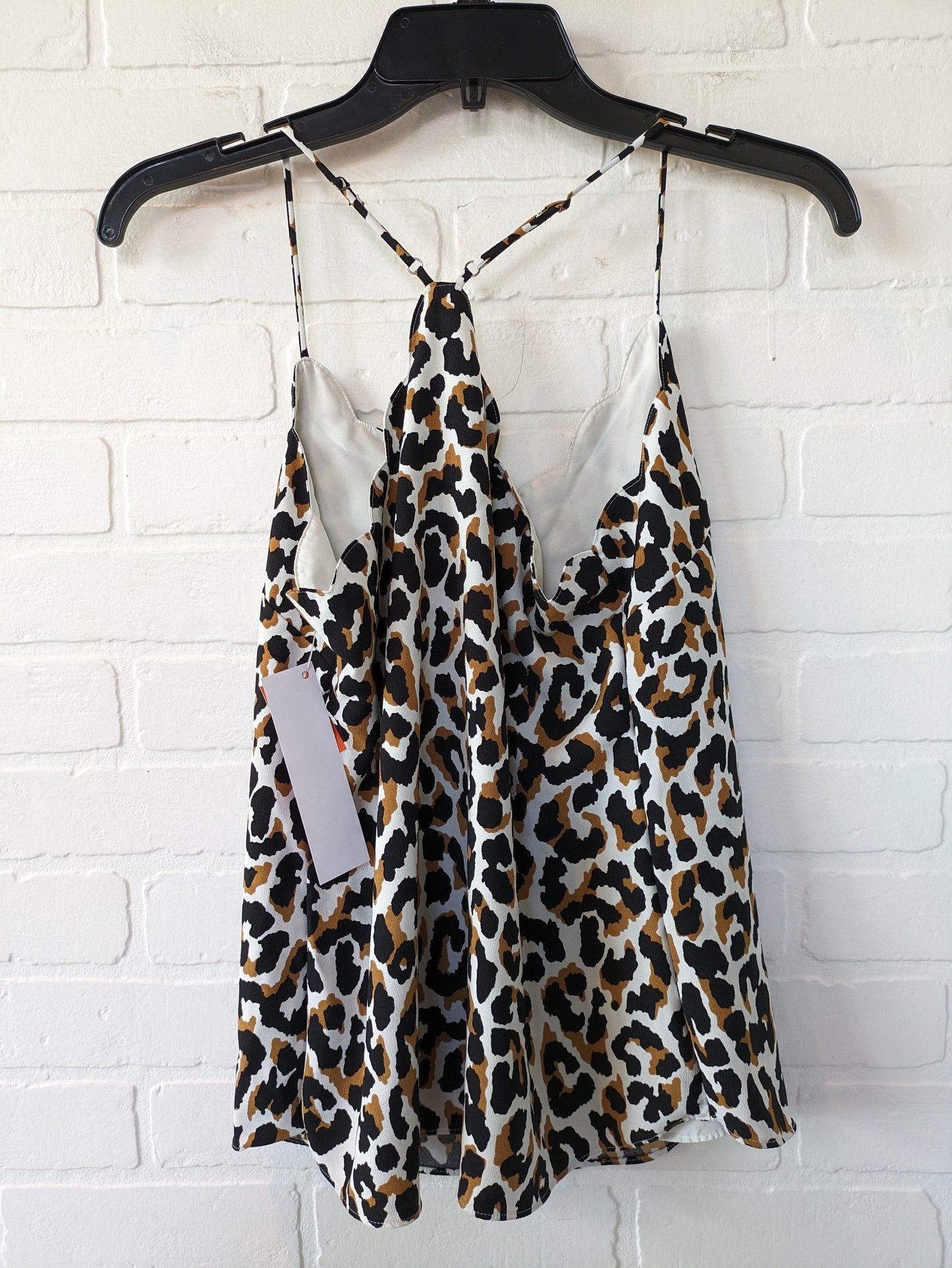 Animal Print Tank Basic Cami J Crew, Size Xs