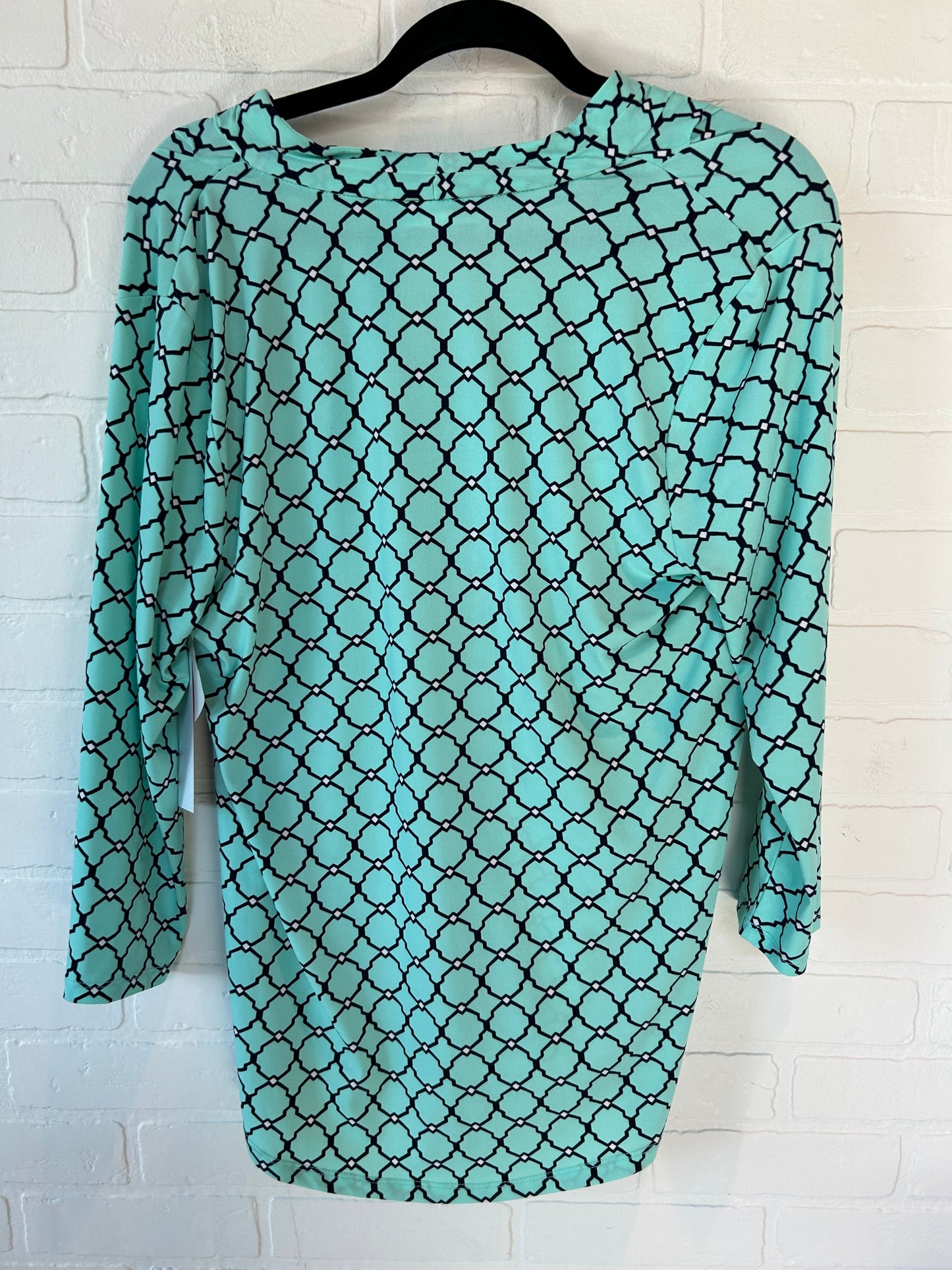 Green Blouse Long Sleeve Charter Club, Size M