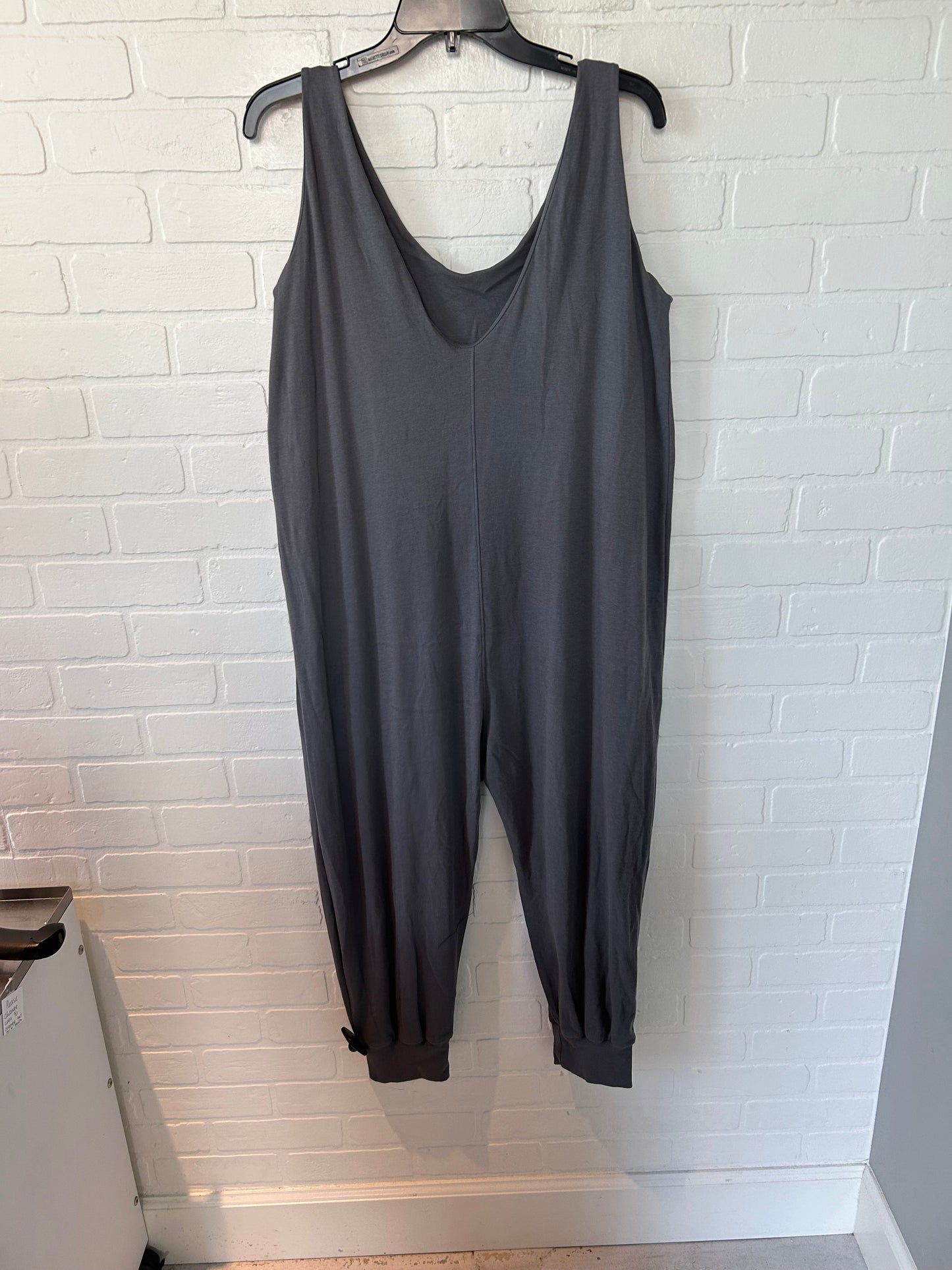 Jumpsuit By Eileen Fisher In Grey, Size: M