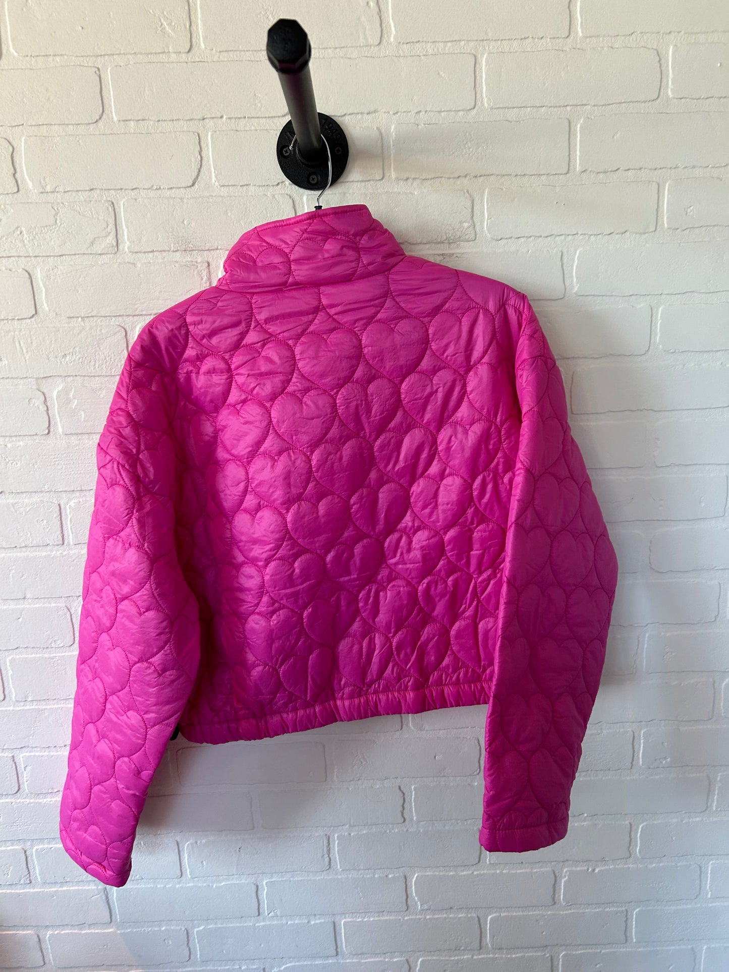 Jacket Puffer & Quilted By Clothes Mentor In Pink, Size: M