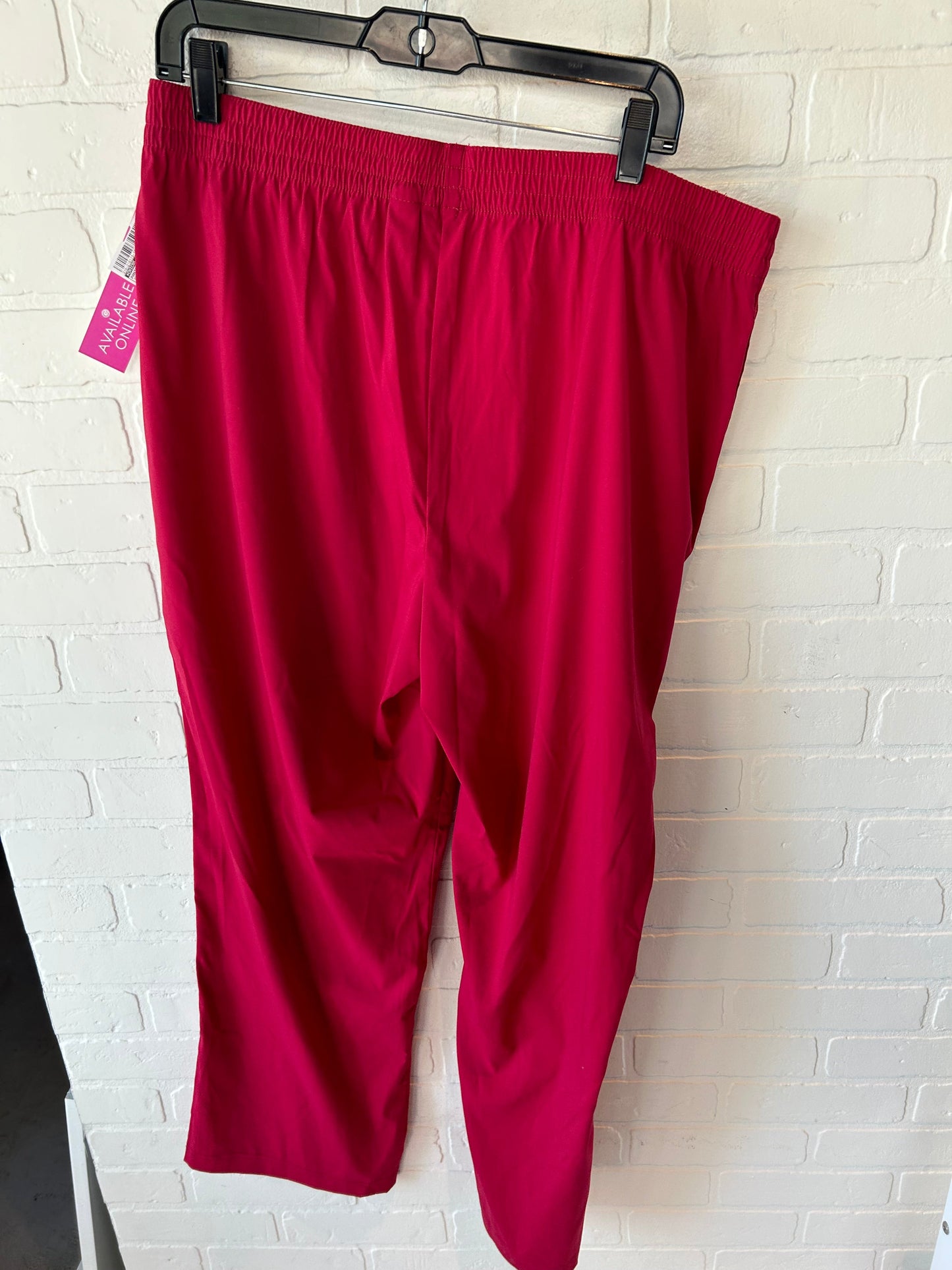 Pants Other By Chicos In Red, Size: 18