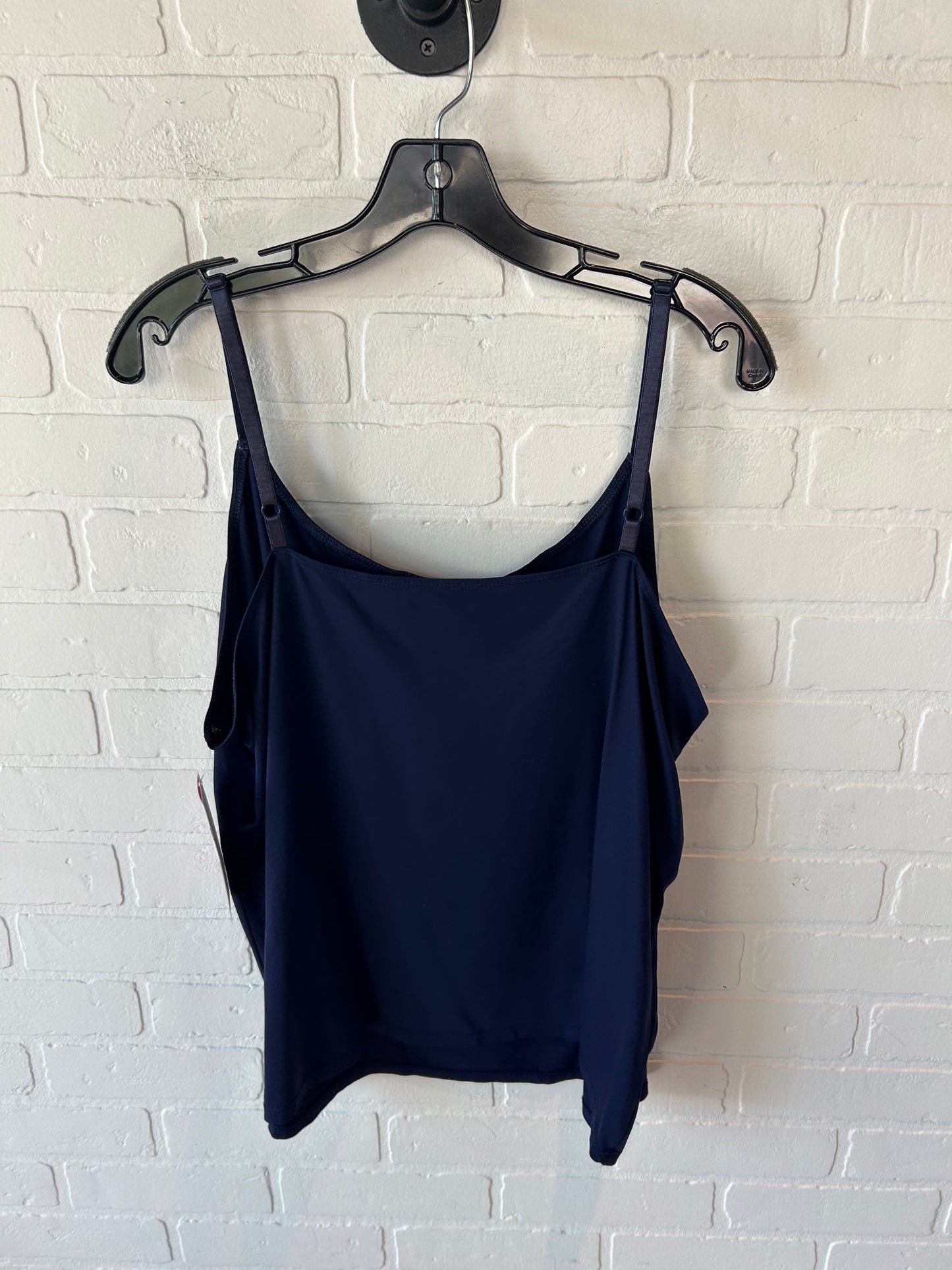 Tank Top By Coldwater Creek In Navy, Size: 2x