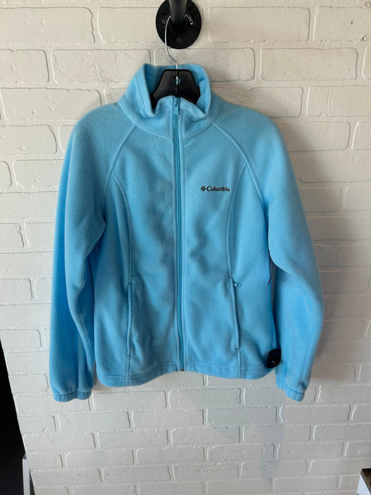 Jacket Fleece By Columbia In Blue, Size: M