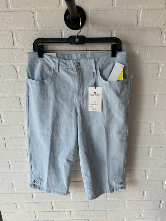 Capris By Gloria Vanderbilt In Blue Denim, Size: 10