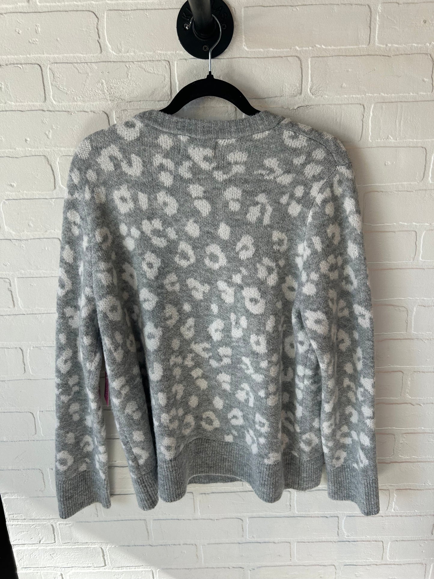 Sweater By Old Navy In Grey & White, Size: Xl