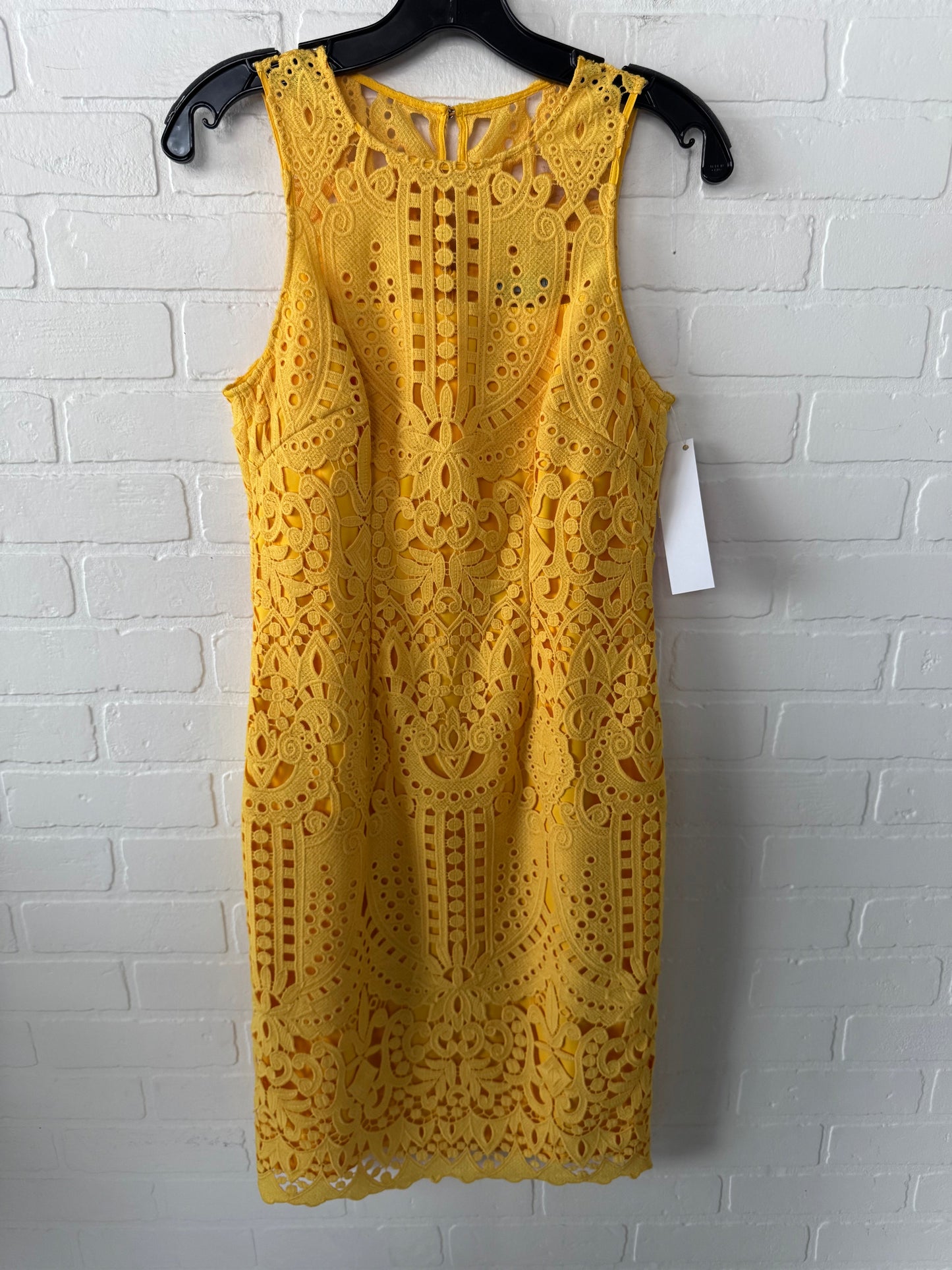 Dress Party Short By Antonio Melani In Yellow, Size: Xs