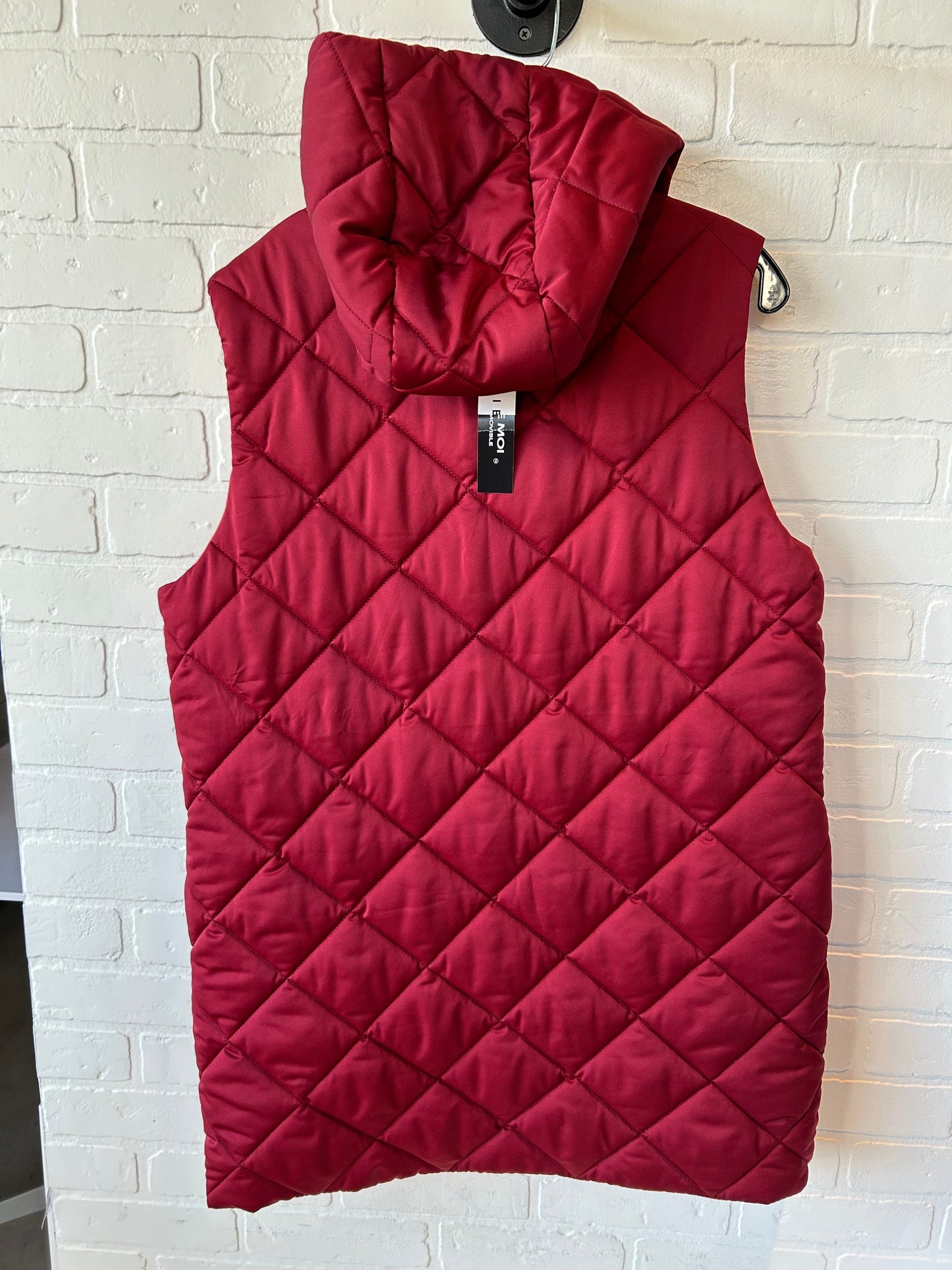 Vest Puffer & Quilted By Tribal In Orange & Red, Size: M